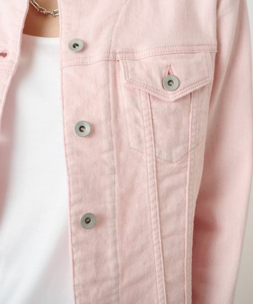 CARA O CRUZ / キャラ・オ・クルス テーラードジャケット | 洗える のびのびカラーGジャン【産地ナブル】 | 詳細21