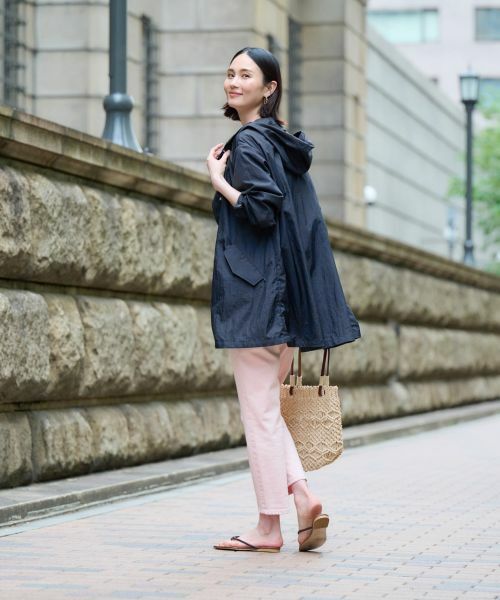 CARA O CRUZ / キャラ・オ・クルス その他パンツ | 洗える のびのびカラークロップドデニム【産地ナブル】 | 詳細12