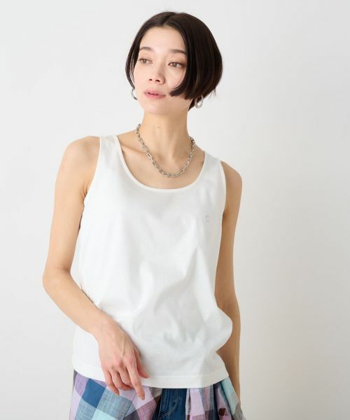 CARA O CRUZ / キャラ・オ・クルス カットソー | 洗える ラインストーンタンクトップ | 詳細14