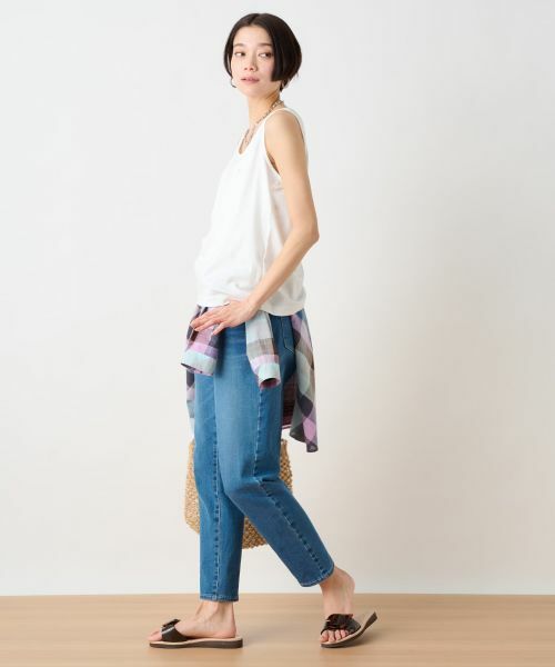 CARA O CRUZ / キャラ・オ・クルス カットソー | 洗える ラインストーンタンクトップ | 詳細19