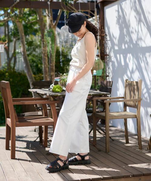 CARA O CRUZ / キャラ・オ・クルス カットソー | 洗える ラインストーンタンクトップ | 詳細4