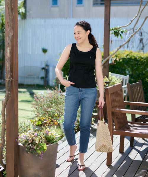 CARA O CRUZ / キャラ・オ・クルス カットソー | 洗える ラインストーンタンクトップ | 詳細7