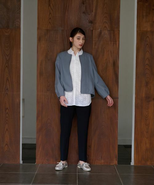 CARA O CRUZ / キャラ・オ・クルス テーラードジャケット | 【セレモニー】裾ドロストジャケット【セットアップ】 | 詳細28