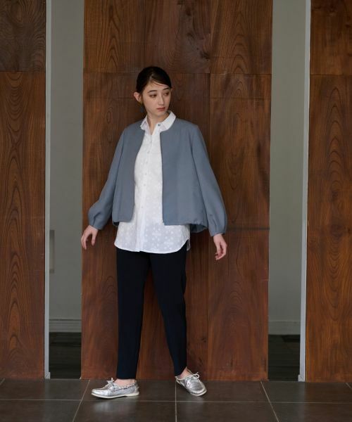 CARA O CRUZ / キャラ・オ・クルス テーラードジャケット | 【セレモニー】裾ドロストジャケット【セットアップ】 | 詳細30