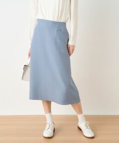 CARA O CRUZ / キャラ・オ・クルス ミニ・ひざ丈スカート | 【セレモニー】洗える きれいめスカート【セットアップ】