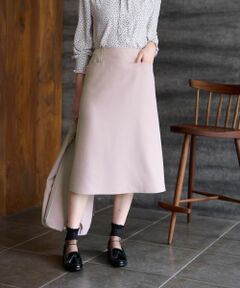 CARA O CRUZ / キャラ・オ・クルス ミニ・ひざ丈スカート | 【セレモニー】洗える きれいめスカート【セットアップ】