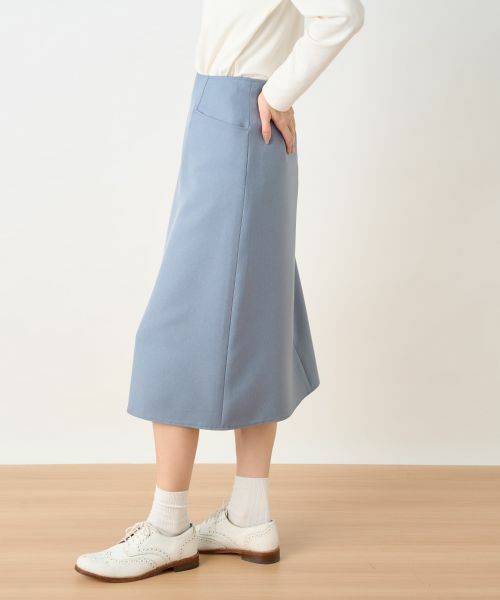 CARA O CRUZ / キャラ・オ・クルス ミニ・ひざ丈スカート | 【セレモニー】洗える きれいめスカート【セットアップ】 | 詳細26