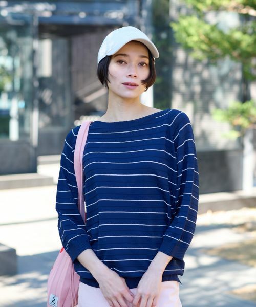 CARA O CRUZ / キャラ・オ・クルス ニット・セーター | ボーダーニット【MUSETTI 】 | 詳細17