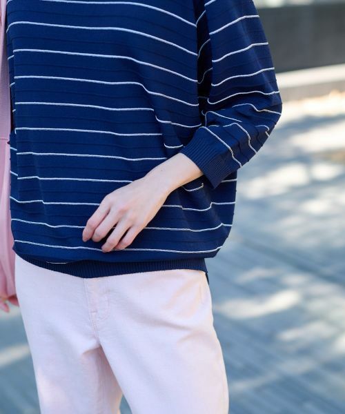 CARA O CRUZ / キャラ・オ・クルス ニット・セーター | ボーダーニット【MUSETTI 】 | 詳細29