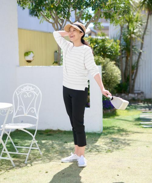 CARA O CRUZ / キャラ・オ・クルス ニット・セーター | ボーダーニット【MUSETTI 】 | 詳細5