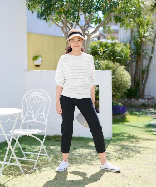 CARA O CRUZ / キャラ・オ・クルス ニット・セーター | ボーダーニット【MUSETTI 】 | 詳細7