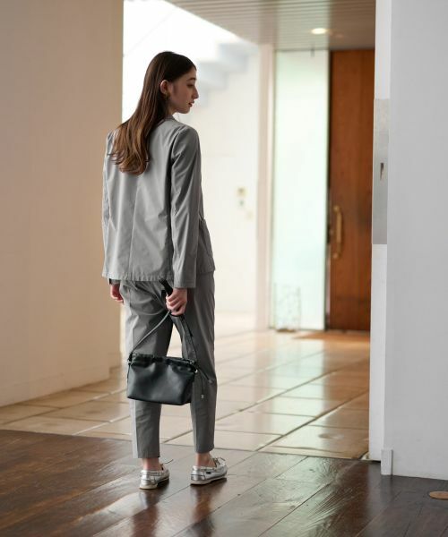 CARA O CRUZ / キャラ・オ・クルス テーラードジャケット | 【撥水 洗える 接触冷感 のびのび】テーラードジャケット【セットアップ】 | 詳細29