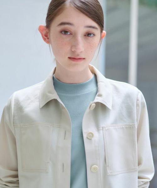 CARA O CRUZ / キャラ・オ・クルス シャツ・ブラウス | 洗える 異素材MIXシアーシャツ | 詳細22