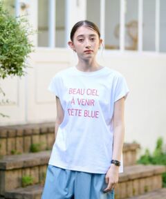 CARA O CRUZ / キャラ・オ・クルス カットソー | 洗える ロゴTシャツ