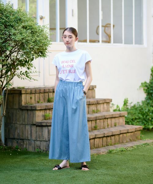 CARA O CRUZ / キャラ・オ・クルス カットソー | 洗える ロゴTシャツ | 詳細10