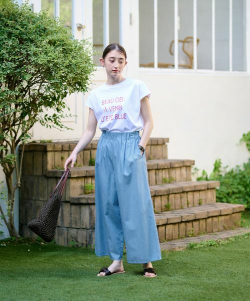 CARA O CRUZ / キャラ・オ・クルス カットソー | 洗える ロゴTシャツ | 詳細11