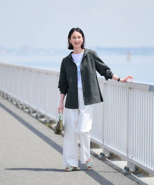 CARA O CRUZ / キャラ・オ・クルス カットソー | 洗える ロゴTシャツ | 詳細13