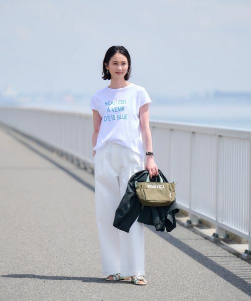 CARA O CRUZ / キャラ・オ・クルス カットソー | 洗える ロゴTシャツ | 詳細16