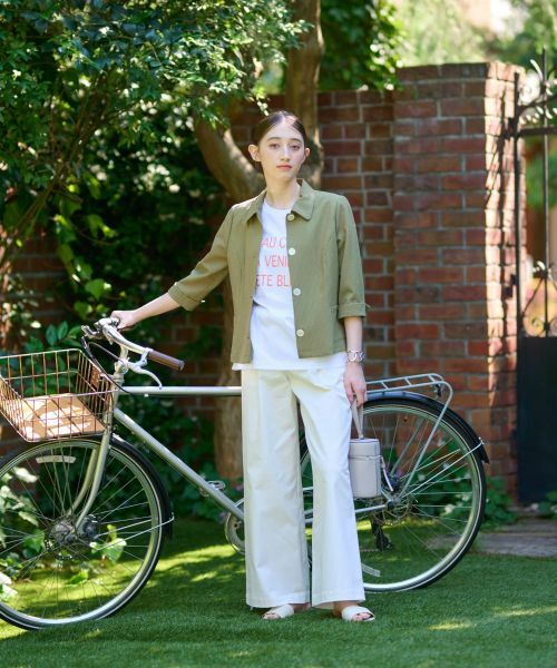 CARA O CRUZ / キャラ・オ・クルス カットソー | 洗える ロゴTシャツ | 詳細2