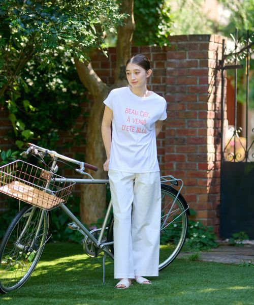 CARA O CRUZ / キャラ・オ・クルス カットソー | 洗える ロゴTシャツ | 詳細4