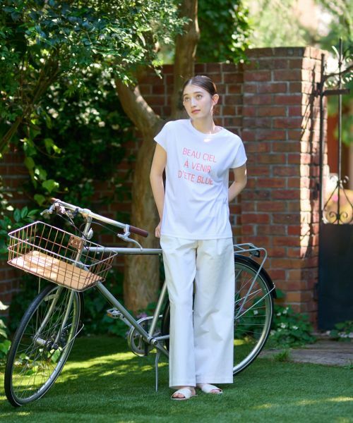 CARA O CRUZ / キャラ・オ・クルス カットソー | 洗える ロゴTシャツ | 詳細5