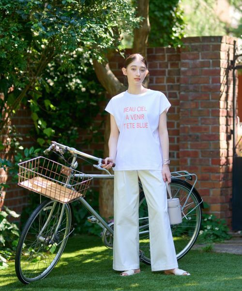 CARA O CRUZ / キャラ・オ・クルス カットソー | 洗える ロゴTシャツ | 詳細6