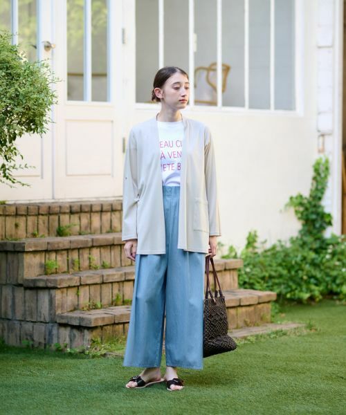 CARA O CRUZ / キャラ・オ・クルス カットソー | 洗える ロゴTシャツ | 詳細7