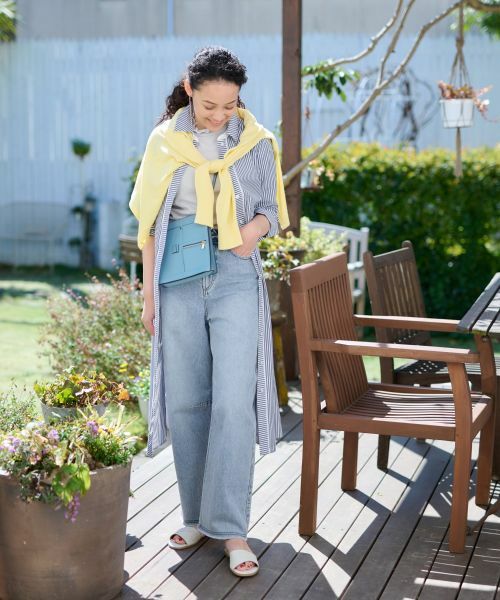 CARA O CRUZ / キャラ・オ・クルス カーディガン・ボレロ | 洗える 麻混Vネックカーディガン【セットアップ】 | 詳細7