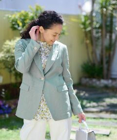 CARA O CRUZ / キャラ・オ・クルス テーラードジャケット | 麻ジャケット