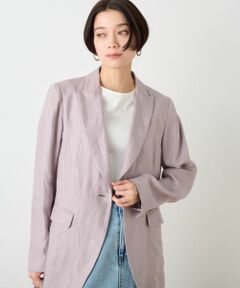 CARA O CRUZ / キャラ・オ・クルス テーラードジャケット | 麻ジャケット