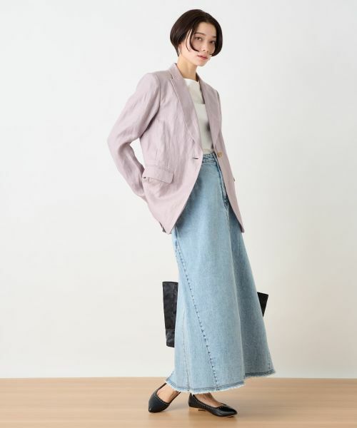 CARA O CRUZ / キャラ・オ・クルス テーラードジャケット | 麻ジャケット | 詳細14