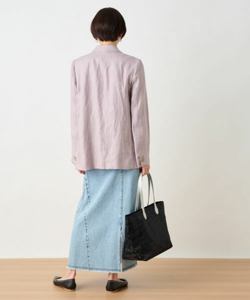 CARA O CRUZ / キャラ・オ・クルス テーラードジャケット | 麻ジャケット | 詳細16