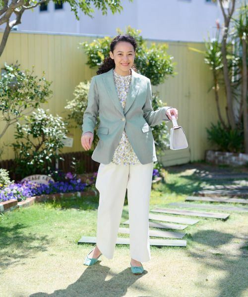 CARA O CRUZ / キャラ・オ・クルス テーラードジャケット | 麻ジャケット | 詳細5