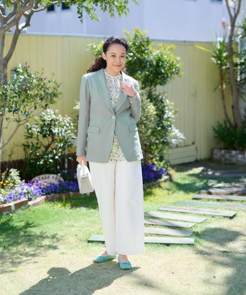 CARA O CRUZ / キャラ・オ・クルス テーラードジャケット | 麻ジャケット | 詳細6