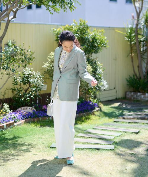 CARA O CRUZ / キャラ・オ・クルス テーラードジャケット | 麻ジャケット | 詳細7