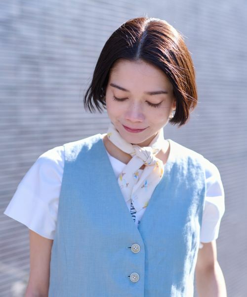 CARA O CRUZ / キャラ・オ・クルス テーラードジャケット | 麻ジレ | 詳細24