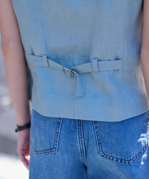 CARA O CRUZ / キャラ・オ・クルス テーラードジャケット | 麻ジレ | 詳細26