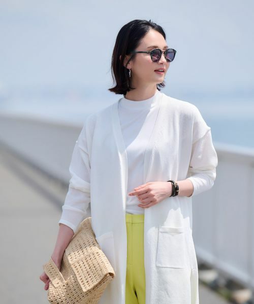 CARA O CRUZ / キャラ・オ・クルス カーディガン・ボレロ | 洗える ロングカーディガン | 詳細1