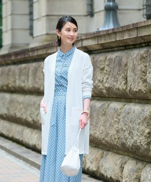 CARA O CRUZ / キャラ・オ・クルス カーディガン・ボレロ | 洗える ロングカーディガン | 詳細13