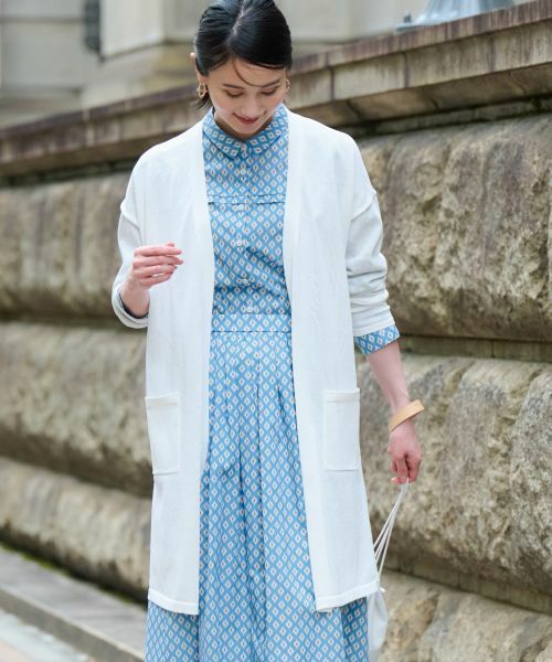 CARA O CRUZ / キャラ・オ・クルス カーディガン・ボレロ | 洗える ロングカーディガン | 詳細15