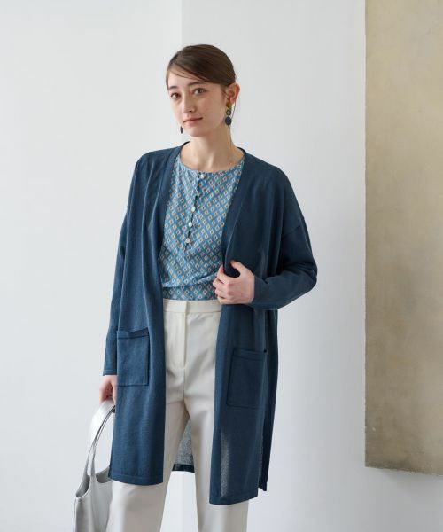 CARA O CRUZ / キャラ・オ・クルス カーディガン・ボレロ | 洗える ロングカーディガン | 詳細19