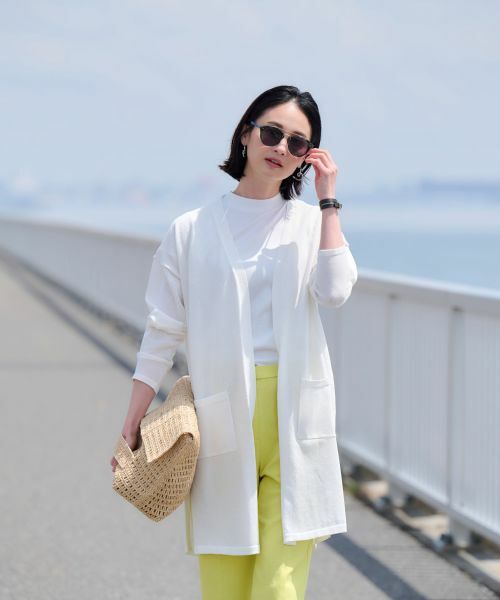 CARA O CRUZ / キャラ・オ・クルス カーディガン・ボレロ | 洗える ロングカーディガン | 詳細2