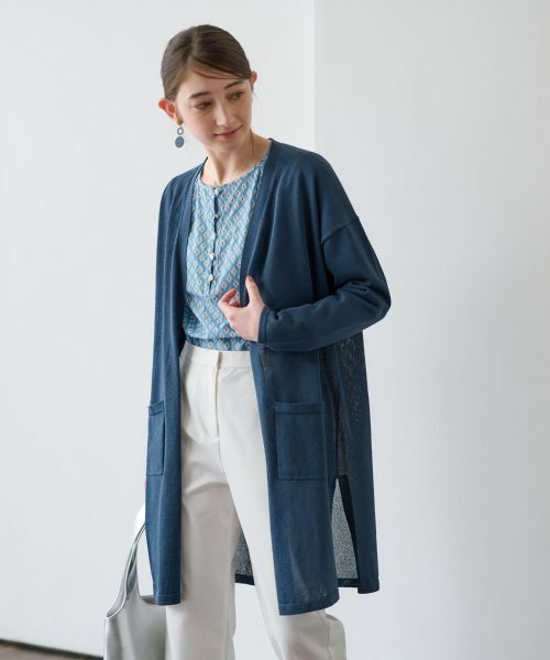 CARA O CRUZ / キャラ・オ・クルス カーディガン・ボレロ | 洗える ロングカーディガン | 詳細20