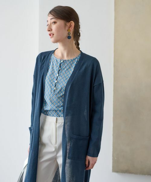 CARA O CRUZ / キャラ・オ・クルス カーディガン・ボレロ | 洗える ロングカーディガン | 詳細21