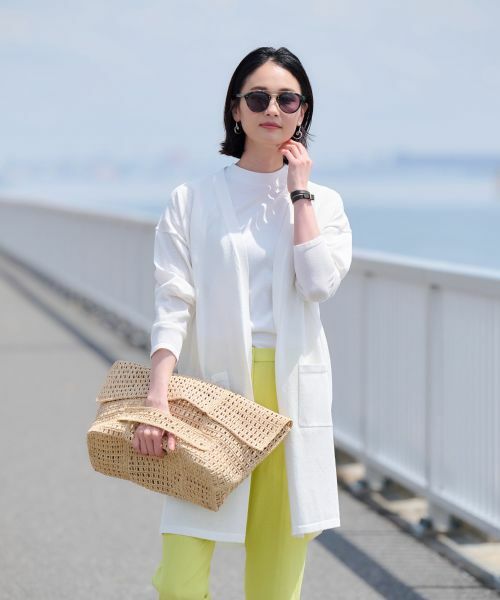 CARA O CRUZ / キャラ・オ・クルス カーディガン・ボレロ | 洗える ロングカーディガン | 詳細3