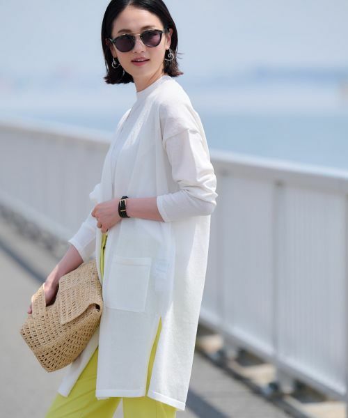 CARA O CRUZ / キャラ・オ・クルス カーディガン・ボレロ | 洗える ロングカーディガン | 詳細4