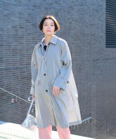 CARA O CRUZ / キャラ・オ・クルス その他アウター | 撥水ロングコート