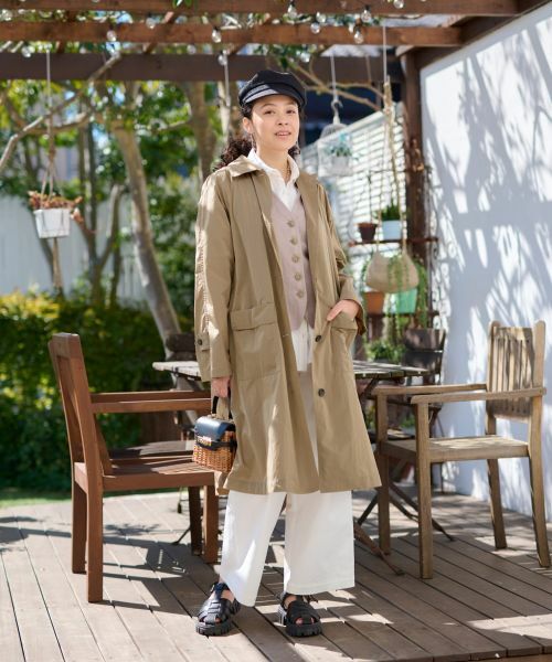 CARA O CRUZ / キャラ・オ・クルス その他アウター | 撥水ロングコート | 詳細11