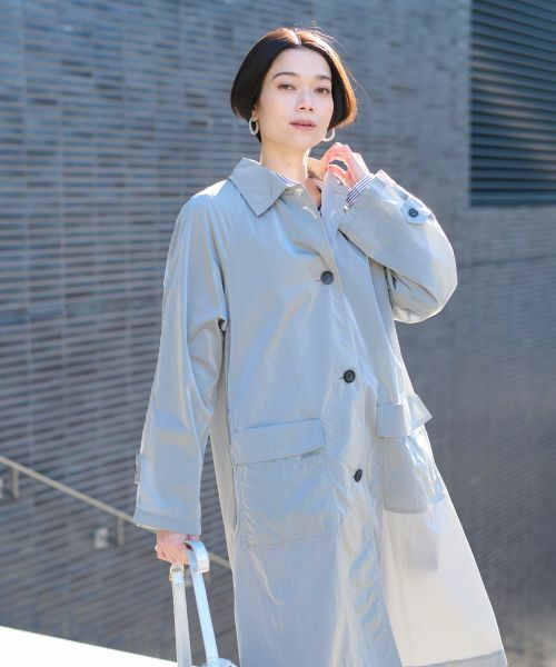 CARA O CRUZ / キャラ・オ・クルス その他アウター | 撥水ロングコート | 詳細12