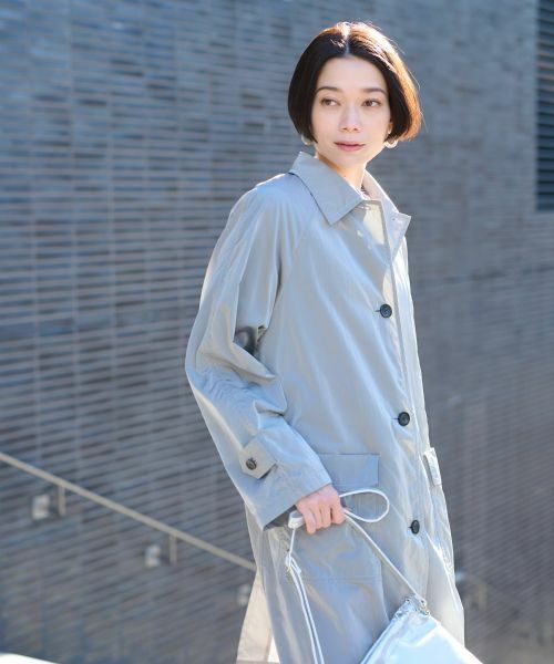 CARA O CRUZ / キャラ・オ・クルス その他アウター | 撥水ロングコート | 詳細14